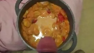 Cum in Customer Food