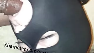 BBW in mask sucking 2