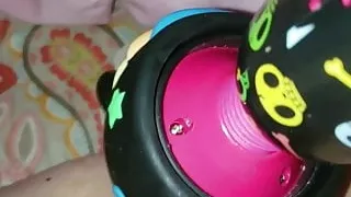 Evie Erotica dirty talks uses Hitachi