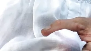 Schwuler Sex, Shorts, Mager, Nass