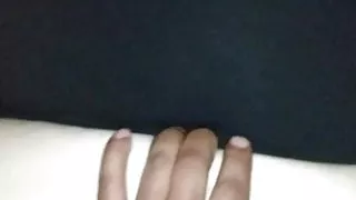 Deep in her white ass