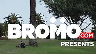 John Delta with Leon Lewis at Betrayed Part 1 Scene 1