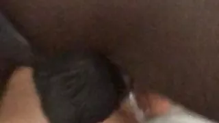 I am receiving a good bareback pounding from a nice bbc