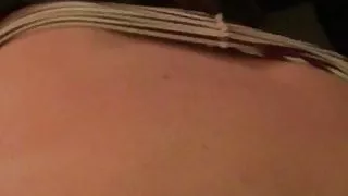 Fucking from behind as she fantasizes about our master