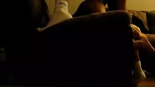 En El Sillon De A Perrito Con Mi Amiga