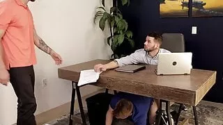 Caught U Barebacking At Work! Ill Join & Keep Quiet.