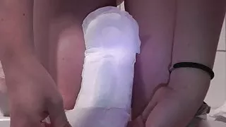 Poise Pad and Diaper comparison