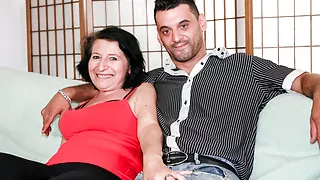 LETSDOEIT - Mature Italian BBW Gets Cumshot on Her Big Tits