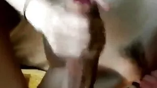 HandjoB oO Banana S1.E04 : Cindy shake my rod and I cumshot