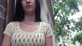 GERMAN SCOUT - 18yr OLD SMALL TEEN SEDUCE TO FUCK AT CASTING