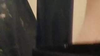 Hiding to pump my big dick at work