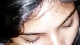 desi indian college girl sucking and getting cumshot
