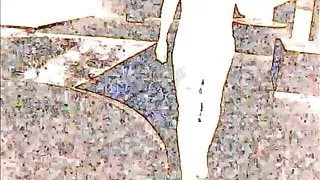 Girly Crossdresser in Schwarz