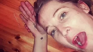 Facial fanatic takes more than she bargained for!!