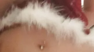 Riding on Santa's sleigh want picking up on the ride ?