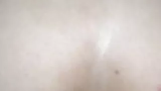 The wife being fucked in her socks doggystyle