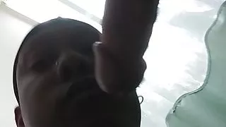 Black tranny give sloppy head