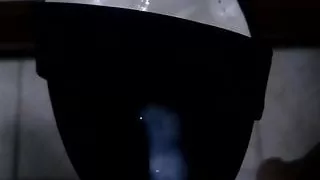 Jerkoff with wife plataform heels