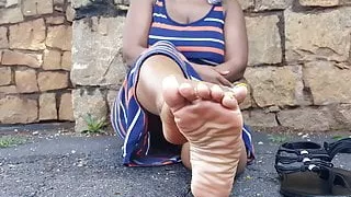 Ebony Soles And Toes