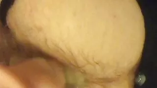 Masterbating with dildo