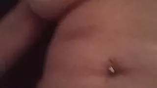 Enjoying a big thick cock