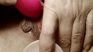 Hot double penetration toys. Large video.