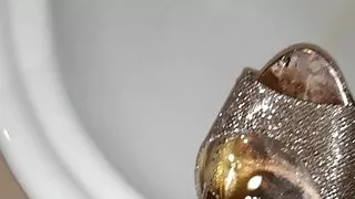 making a mess on my girlfriend  sexy shoes