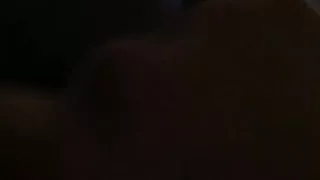 Black beauty takes big dildo