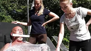 Cock Torture on the old daddy