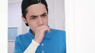 Stepmom Alexis Fawx caught masturbating and hammered