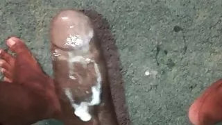 Was horny so I was playing before the shower