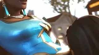 3D game heroes enjoy hard sex session compilation