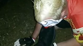 Clown Worshiping Size 12 Muddy Shoes