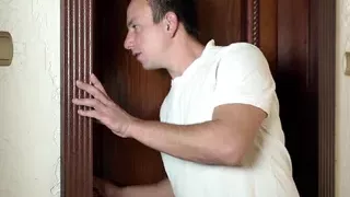 Naughtiest granny Lili wanks off before big cock insetion