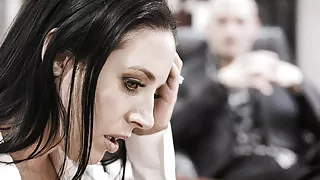 Get the fuck out off my office! - Angela White