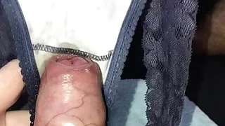 girlfriend  making me cum in her favorite panty