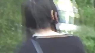 Lucky voyeur catches Asian women piss on camera