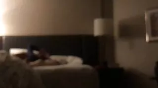 Russian girlfriend getting fucked in hotel room