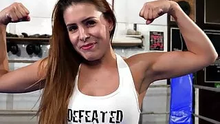 Female Wrestling Body Scissoring Face Sitting Humiliation