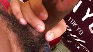 Getting sucked up in bathroom