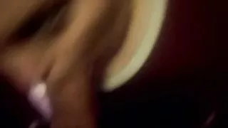 Ex little sucking my dick