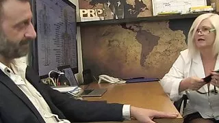 LACEYSTARR - Doctor GILF eats Pascal White cum after sex