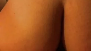 Reverse cowgirl riding