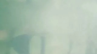 Underwater in public pool