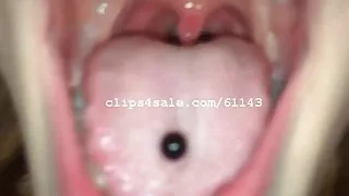 Mouth Fetish - Silvia Mouth Video