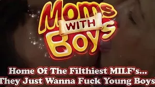 MomsWithBoys - Sizzling Hot MILF Raquel Devine Devours Cock
