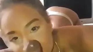 IG thotty gives sloppy toppy