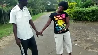 Homemade amateur African porn