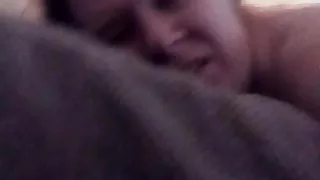 Dirty slut fucks a big cock