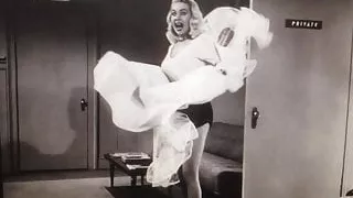 Secretary's Blown Skirt